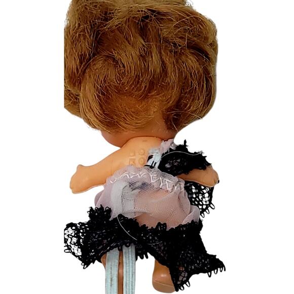 3" Vintage Tiny Kawaii Kewpie Miniature Doll (Combine/ Save) Let's Make A Deal! - Picture 4 of 9